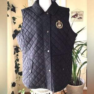 Lauren Ralph Lauren Black Vest  Size L and xl